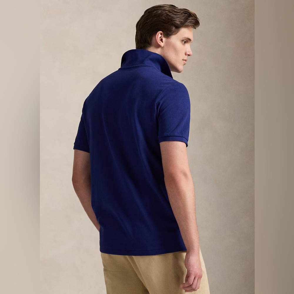 NWT• Polo Ralph Lauren Classic Fit Iconic Mesh Polo Shirt. “Fall Royal”, XL, 2XL - Picture 4 of 16